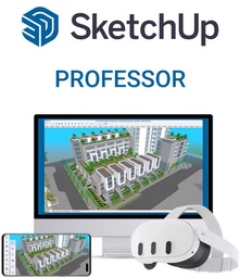 SketchUp PRO Professor 2024 Anual