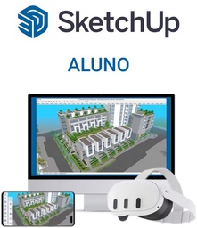 SketchUp PRO Aluno 2024 Anual